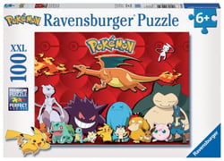 Puzzle 100 pièces XXL - Mes Pokémon préférés - Ravensburger