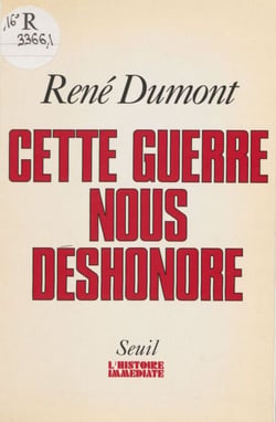 Cette guerre nous déshonore - Quel nouvel ordre mondial ?