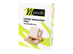 Coffret découverte en bois - Peinture à l’huile - Monali