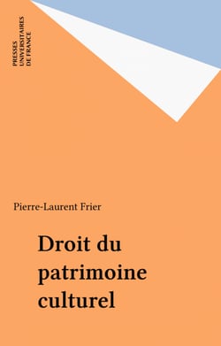 Droit du patrimoine culturel