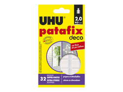 UHU patafix homedeco - adhésif de montage (pack de 32)