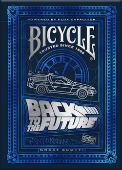 Cartes à jouer - Bicyle - Retour vers le futur