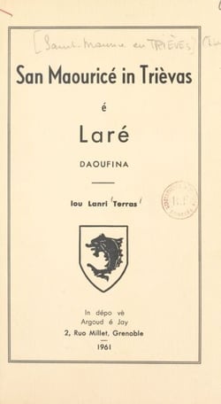 San Maouricé in Trièvas é Laré - Daoufina