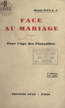 Face au mariage - Pour l'âge des fiançailles