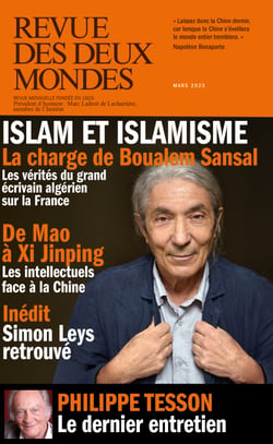Revue des Deux Mondes mars 2023 - Les intellectuels face à la Chine