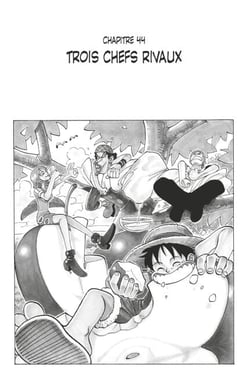 One Piece édition originale - Chapitre 44 - Trois chefs rivaux