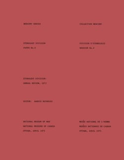 Ethnology Division: Annual review 1972