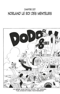One Piece édition originale - Chapitre 227 - Norland le roi des menteurs