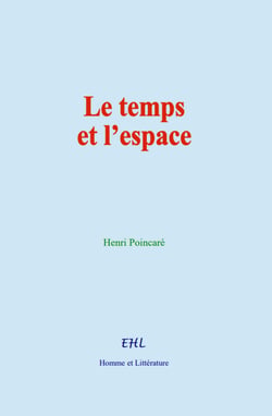 Le temps et l’espace