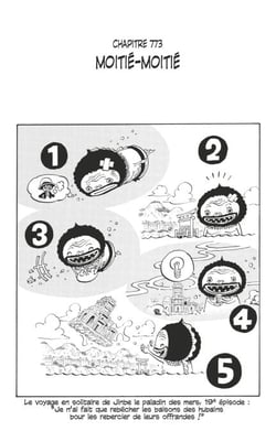 One Piece édition originale - Chapitre 773 - Moitié-moitié