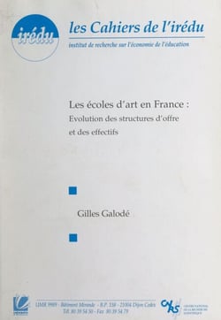 Les écoles d'art en France : évolution des structures d'offre et des effectifs