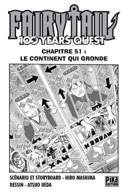 Fairy Tail - 100 Years Quest Chapitre 051 - Le continent qui gronde