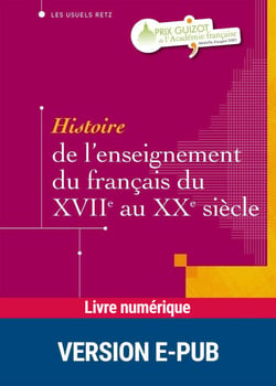 EPUB Histoire de l'enseignement du français