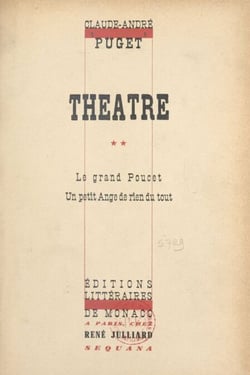 Théâtre (2) - Le Grand Poucet, conte en 3 actes. Suivi de Un petit ange de rien du tout, comédie féerique en 3 actes