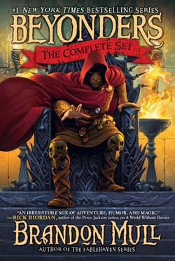 Brandon Mull's Beyonders Trilogy - A World Without Heroes; Seeds of Rebellion; Chasing the Prophecy