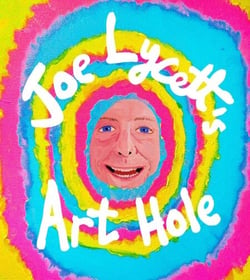 Joe Lycett's Art Hole - Original art and hilarious stories featuring Harry Styles, Robert Peston and Gail Platt