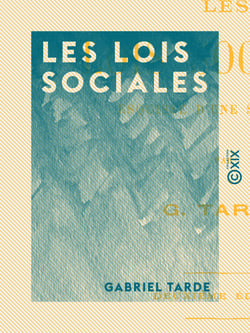 Les Lois sociales - Esquisse d'une sociologie