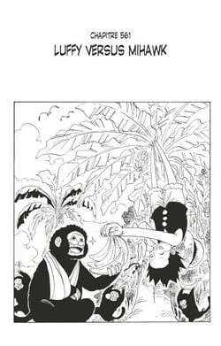 One Piece édition originale - Chapitre 561 - Luffy versus Mihawk