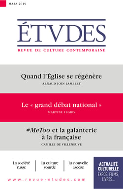 Revue Etudes : le "grand débat national" - mars 2019