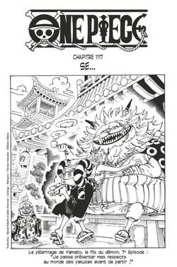 One Piece édition originale - Chapitre 1117 - Se...