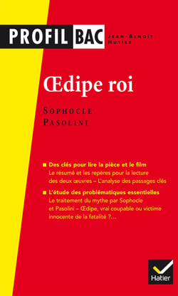Profil - Sophocle/Pasolini, Oedipe roi - analyse comparée des deux oeuvres