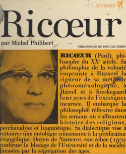 Paul Ricœur ou la liberté selon l'espérance - Présentation, choix de textes, biographie, bibliographie. Avec des pages inédites de Paul Ricœur