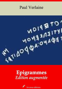 Epigrammes – suivi d'annexes - Nouvelle édition 2019