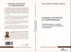 Donation, saturation et compréhension - Phénoménologie de la donation et phénoménologie herméneutique : une alternative ?