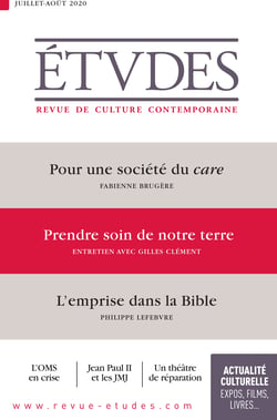 Revue Etudes - Prendre soin de notre terre, entretien avec Gilles Clément - 4273 - Juillet/Août 2020