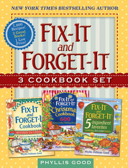 Fix-It and Forget-It Box Set - 3 Slow Cooker Classics in 1 Deluxe Gift Set