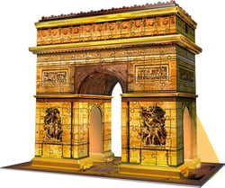 Puzzle 3D 242 pièces - Arc de Triomphe illuminé - Ravensburger