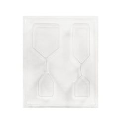 4 moules forme maison - 6-11 cm