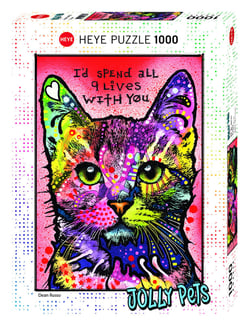 Puzzle 1000 pièces - 9 lives