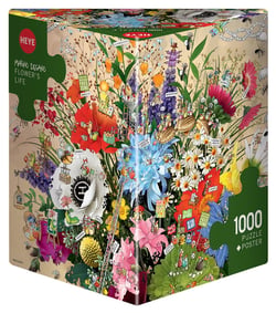 Puzzle 1000 pièces - Marino Degano Flower's life