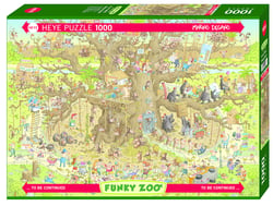 Puzzle 1000 pièces - Monkey Habitat