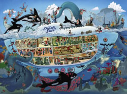 Puzzle 1500 pièces - Submarine Fun