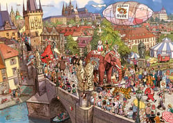 Puzzle 2000 pièces - Street Parade