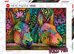 Puzzle 1000 pièces - Donkey Love