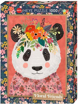 Puzzle 1000 pièces - Cuddly Panda