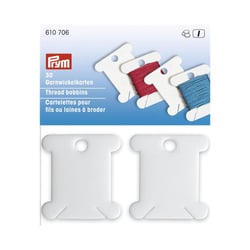 Lot de 30 cartelettes pour fils et laines