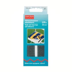 Ruban scratch auto-agrippant noir - Prym
