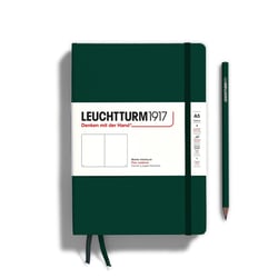 Carnet Leuchtturm1917 - Vert forêt – A5 14,5 x 21 cm – Classic - 251 pages unies