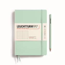 Carnet Leuchtturm1917 - Mint Green - A5 14,5 x 21 cm - 251 pages numérotées pointillées