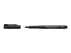 Feutre Faber-Castell - Pointe fine S 0,3 mm - noir - Pitt Artist Pen