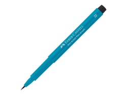 Feutre Faber-Castell - Pointe brush B - turquoise cobalt - Pitt Artist Pen