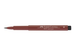 Feutre Faber-Castell - Pointe brush B - rouge indien - Pitt Artist Pen