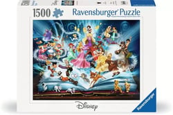 Puzzle 1500 pièces - Le livre magique des contes Disney - Ravensburger