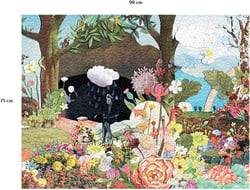 Puzzle 2000 pièces - Curieux Jardin - Ravensburger