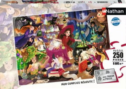 Puzzle 250 pièces - Nathan - L'atelier de sorcellerie