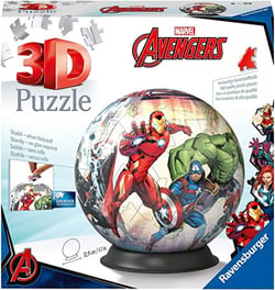 Puzzle 3D - Marvel Avengers - Ball 72 pièces
